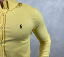 Camisa Manga Longa Tricoline Ralph Lauren