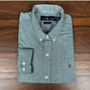 Camisa Manga Longa Tricoline Ralph Lauren