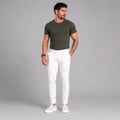 Calça Alfaiataria corte Italiano Cor Branca