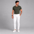 Calça Alfaiataria corte Italiano Cor Branca