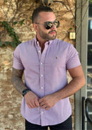 Camisa Manga Curta Xadrez Ralph Lauren