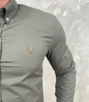 Camisa Manga Longa Tricoline Ralph Lauren