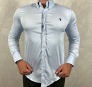 Camisa Manga Longa Tricoline Ralph Lauren