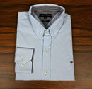 Camisa Manga Longa Tricoline Tommy Hilfiger