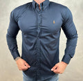 Camisa Manga Longa Tricoline Ralph Lauren