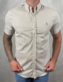 Camisa Manga Curta Xadrez Ralph Lauren