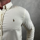 Camisa Manga Longa Linho Ralph Lauren