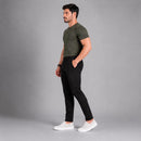 Calça Alfaiataria corte e Cós Italiano Cor Preta