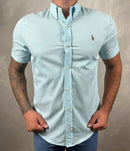 Camisa Manga Curta Xadrez Ralph Lauren