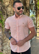 Camisa Manga Curta Xadrez Ralph Lauren