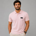 Camisa Polo Boss Rosa