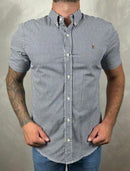 Camisa Manga Curta Xadrez Ralph Lauren