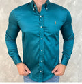 Camisa Manga Longa Tricoline Ralph Lauren