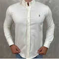 Camisa Manga Longa Tricoline Ralph Lauren