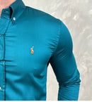 Camisa Manga Longa Tricoline Ralph Lauren