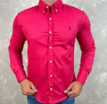 Camisa Manga Longa Tricoline Ralph Lauren