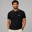 Camisa Polo Boss Preta