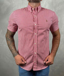 Camisa Manga Curta Xadrez Ralph Lauren