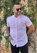 Camisa Manga Curta Xadrez Ralph Lauren