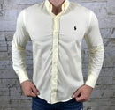 Camisa Manga Longa Tricoline Ralph Lauren