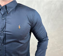 Camisa Manga Longa Tricoline Ralph Lauren