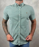 Camisa Manga Curta Xadrez Ralph Lauren