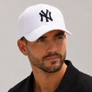 Boné New Era Yankees Branco com Preto