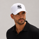 Boné New Era Yankees Branco com Preto