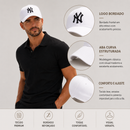 Boné New Era Yankees Branco com Preto