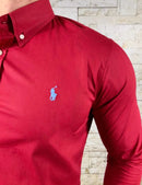 Camisa Manga Longa Tricoline Ralph Lauren