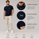 Camisa Polo Boss Marinho