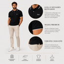 Camisa Polo Boss Preta