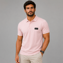 Camisa Polo Boss Rosa