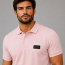 Camisa Polo Boss Rosa