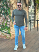 Camiseta Manga Longa Calvin Klein