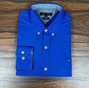 Camisa Manga Longa Tricoline Tommy Hilfiger