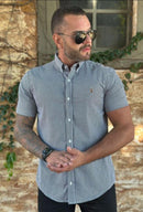 Camisa Manga Curta Xadrez Ralph Lauren