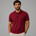 Camisa Polo Boss Bordô