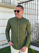 Camisa Manga Longa Tricoline Tommy Hilfiger