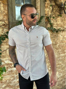 Camisa Manga Curta Xadrez Ralph Lauren