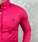 Camisa Manga Longa Tricoline Ralph Lauren