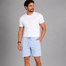 Shorts Sarja Calvin Klein Azul